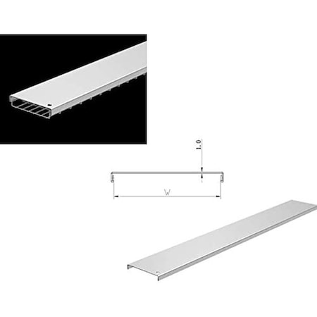 Kable Kontrol 12'' Cable Tray Cover KK-CTC
